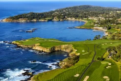 Pebble Beach Aerial Overview By Bart Keagy Sale