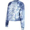 Pebble Beach At&T Pro Am Ladies Tie Dye Sweatshirt By Original Retro Brand Hot