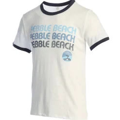 Pebble Beach At&T Pro-Am Ringer Tee By Alternative Apparel Discount