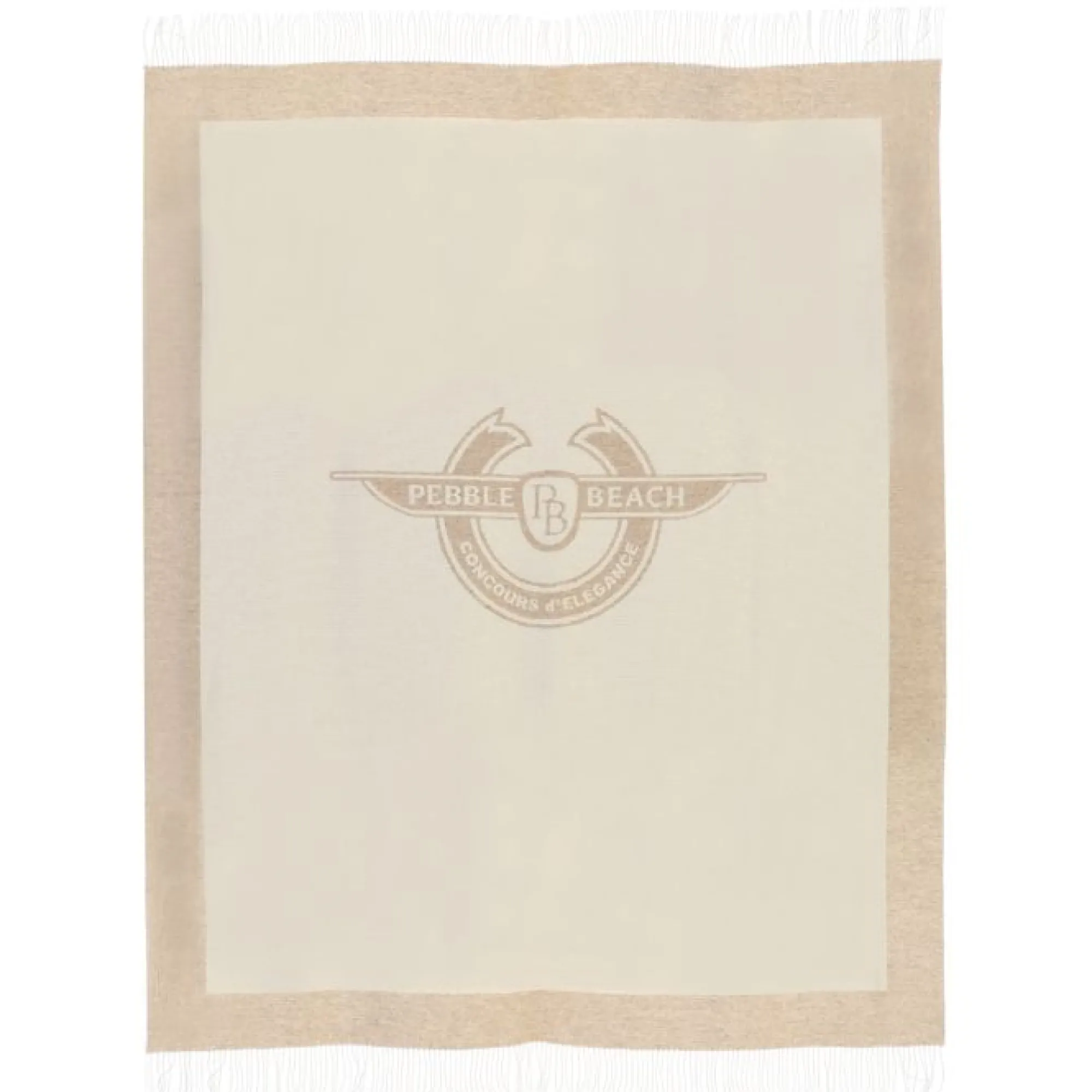 Pebble Beach Concours D' Elegance Exclusive Jacquard Blanket By Johnstons Of Elgin Hot