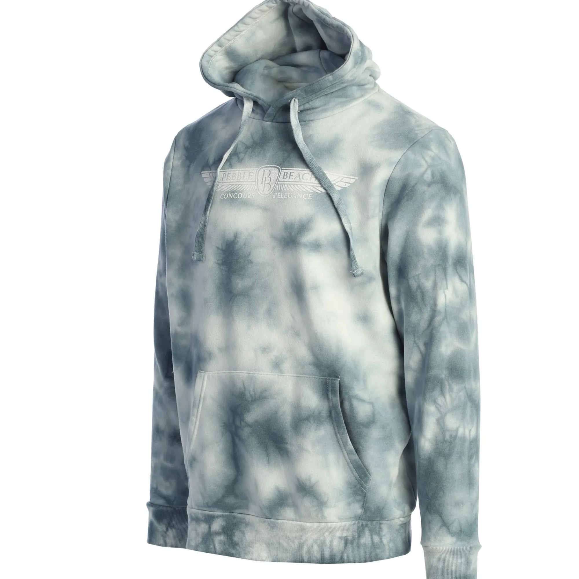 Pebble Beach Concours D'Elegance Cloud Tie Dye Hoodie By American Needle Outlet