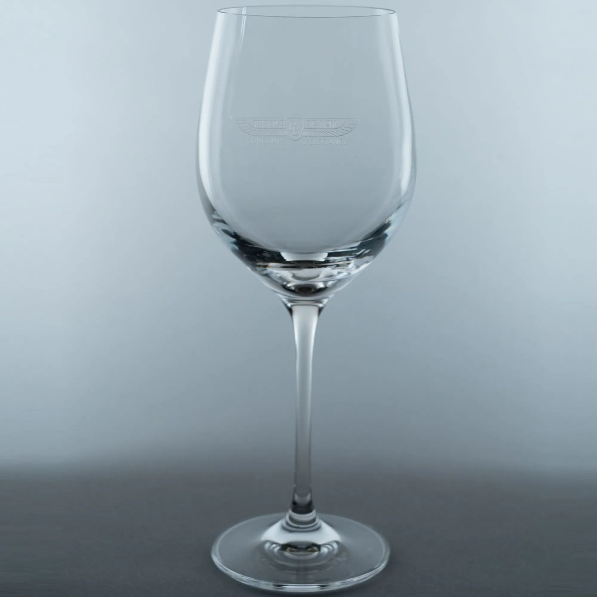 Pebble Beach Concours D'Elegance Set Of 2 White Wine Glasses Clearance