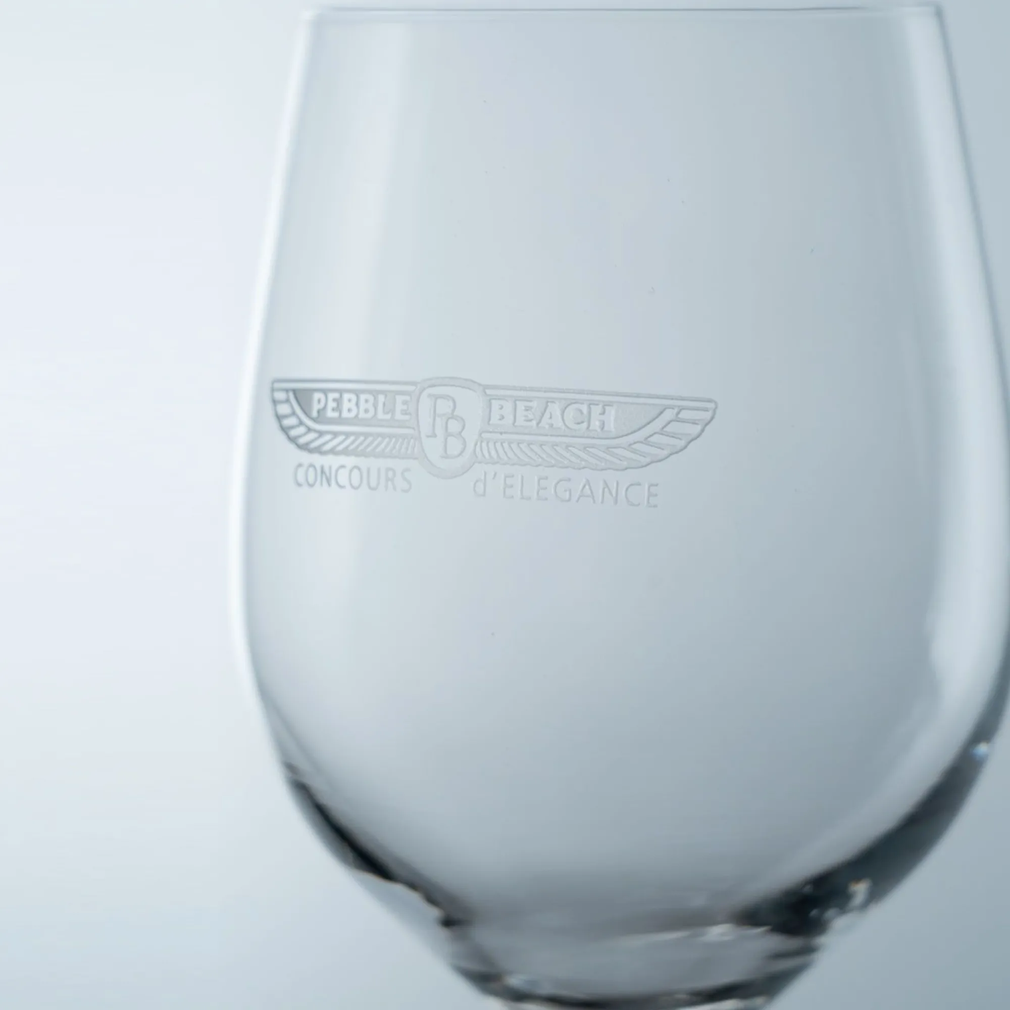 Pebble Beach Concours D'Elegance Set Of 2 Red Wine Glasses Fashion