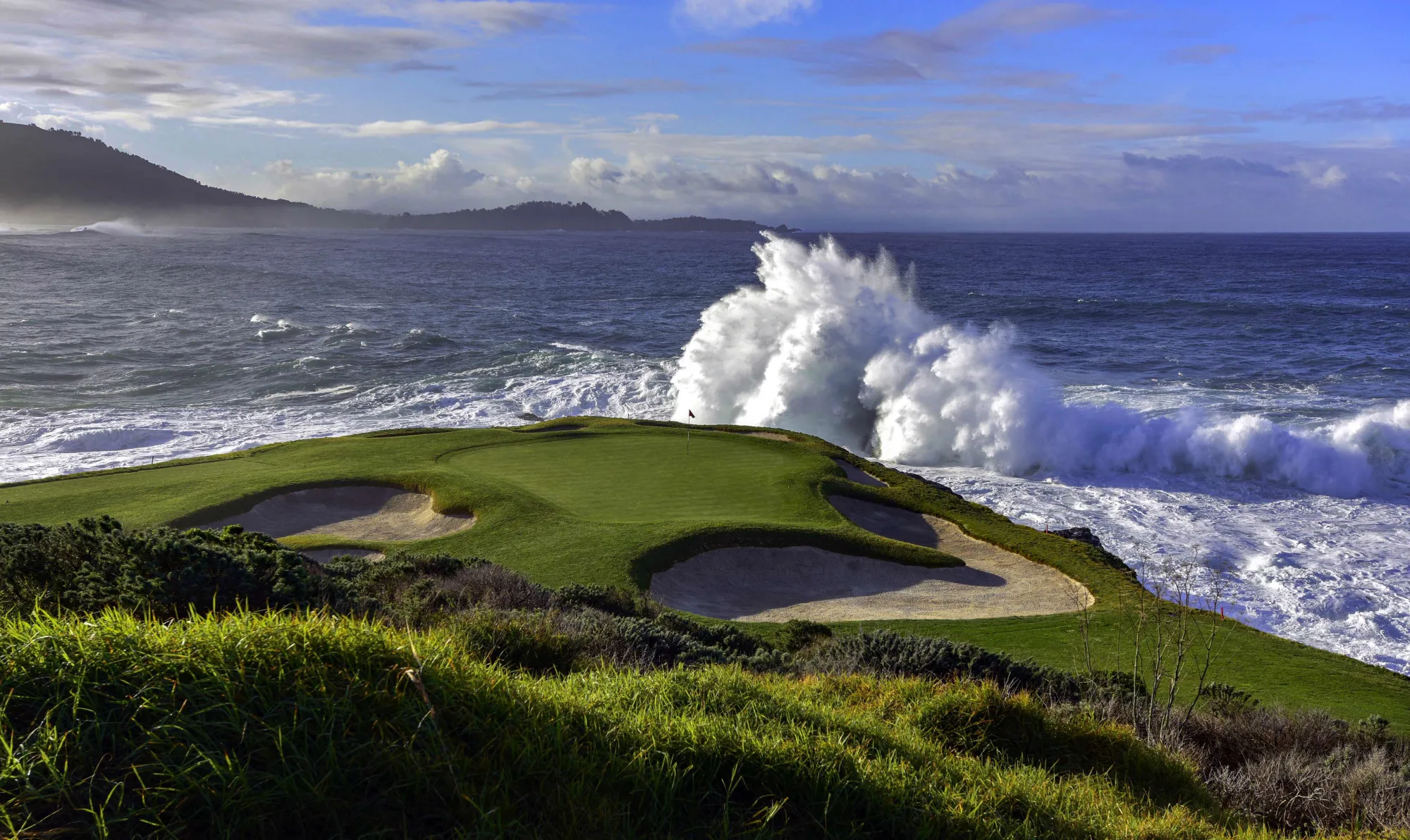 Pebble Beach El Nino By Bart Keagy New