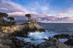 Pebble Beach Lone Cypress Evening By Bart Keagy Discount