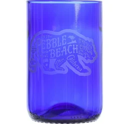 Pebble Beach Bear Map Glass Tumbler Fashion