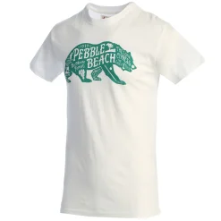 Pebble Beach Bear Map Tee By American Needle New