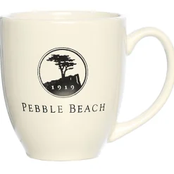 Pebble Beach Ceramic Bistro Mug Clearance
