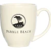 Pebble Beach Ceramic Bistro Mug Fashion