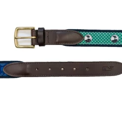 Pebble Beach Classic Club Belt By Vineyard Vines Online