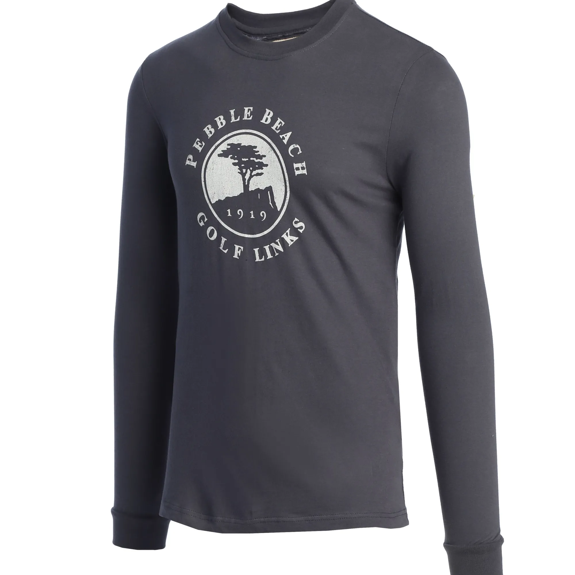 Pebble Beach Comfort Logo Long Sleeve Tee By American Needle Fashion