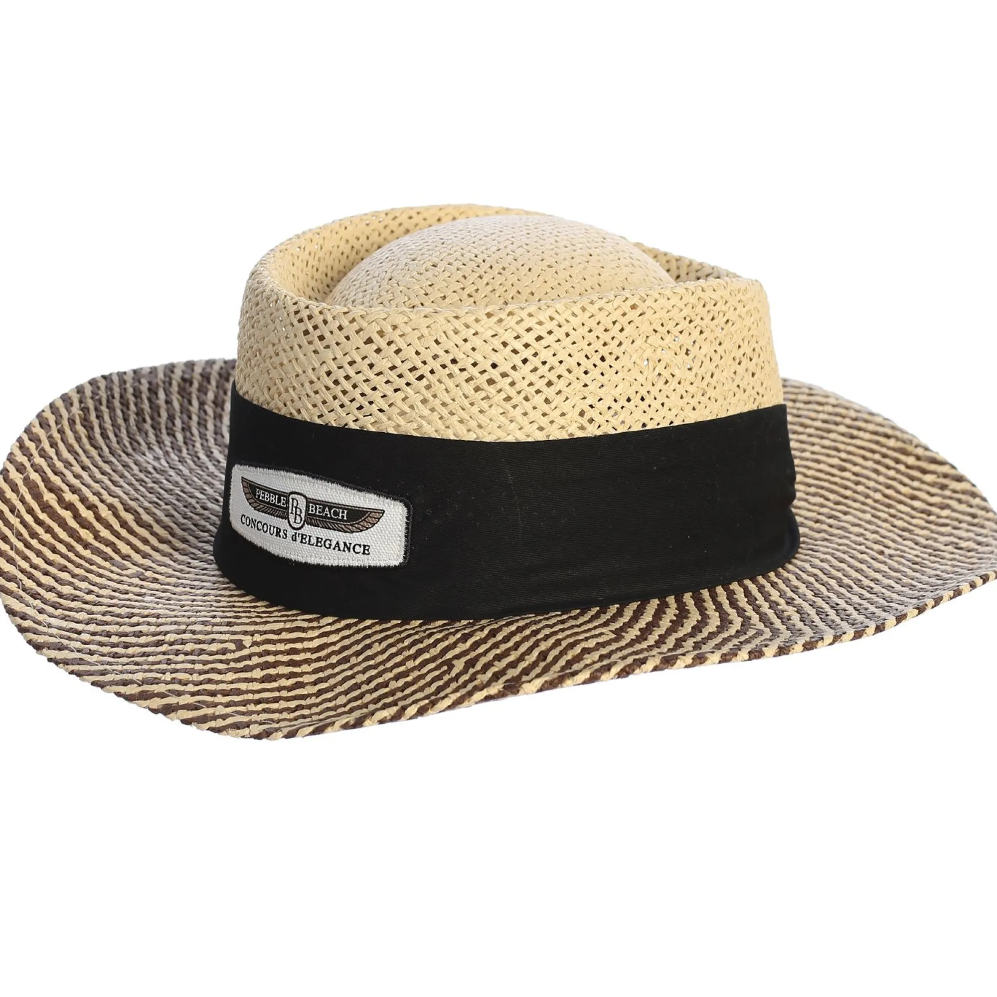 Pebble Beach Concours D'Elegance Straw Hat By Ahead Online