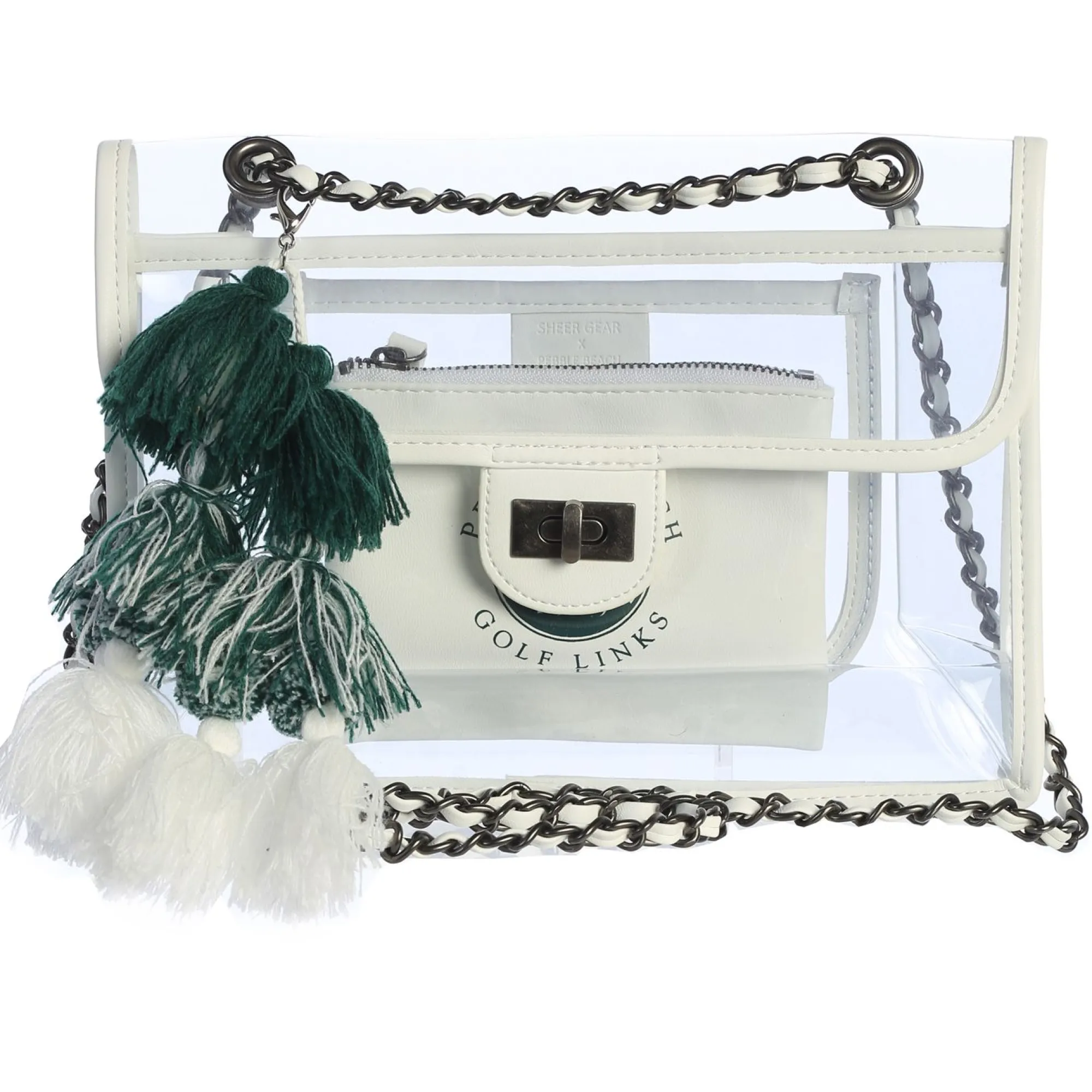 Pebble Beach Crossbody Stadium Turn Lock Bag By Sheergear Best