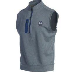 Pebble Beach Denny 1/4 Zip Vest By Johnnie-O New