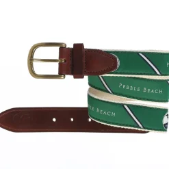 Pebble Beach Diagonal Ribbon Belt Sale