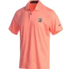 Pebble Beach Dri-Fit Vapor Stripe Pink Gaze Polo By Nike Discount