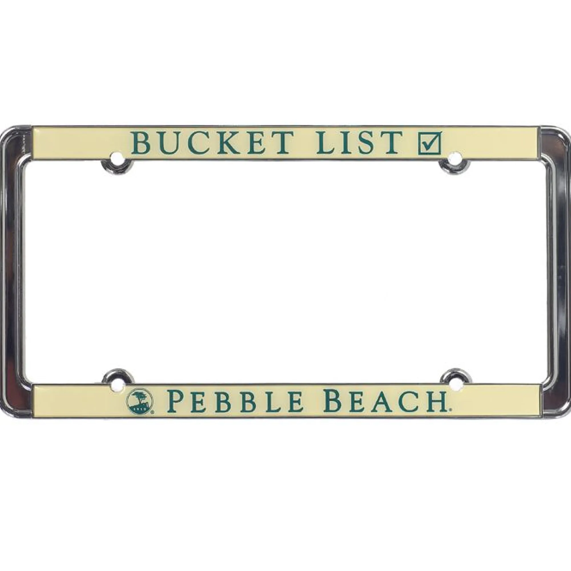 Pebble Beach Golf Links License Plate Frame Hot