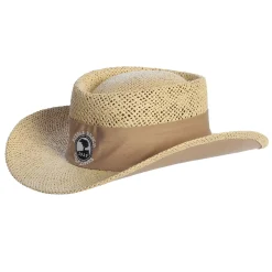Pebble Beach Golf Links Straw Hat W/ Tan Band By Ahead Online