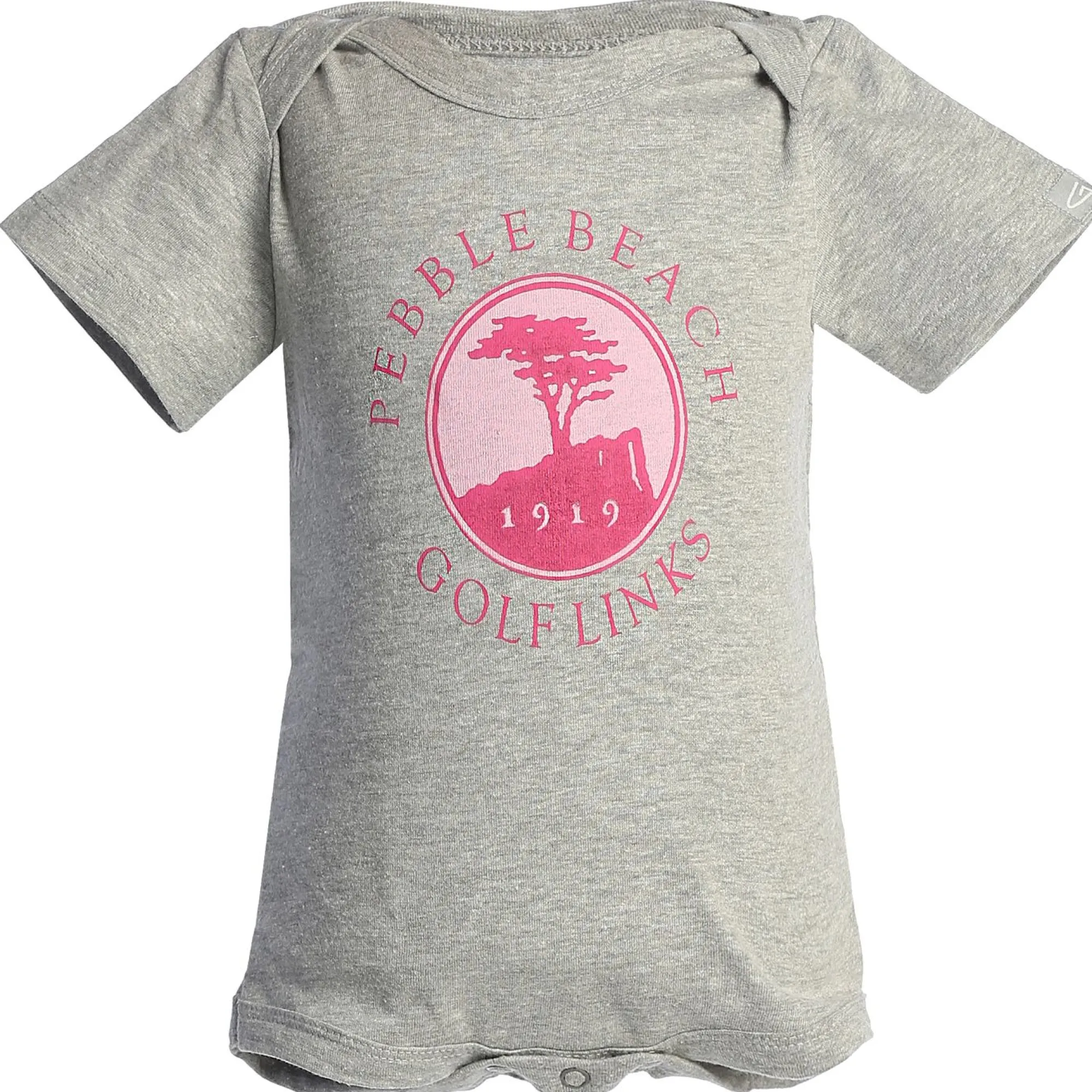 Pebble Beach Heather And Pink Onsie By Garb Outlet