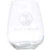 Pebble Beach Heritage Logo Stemless Red Wine Glass Best