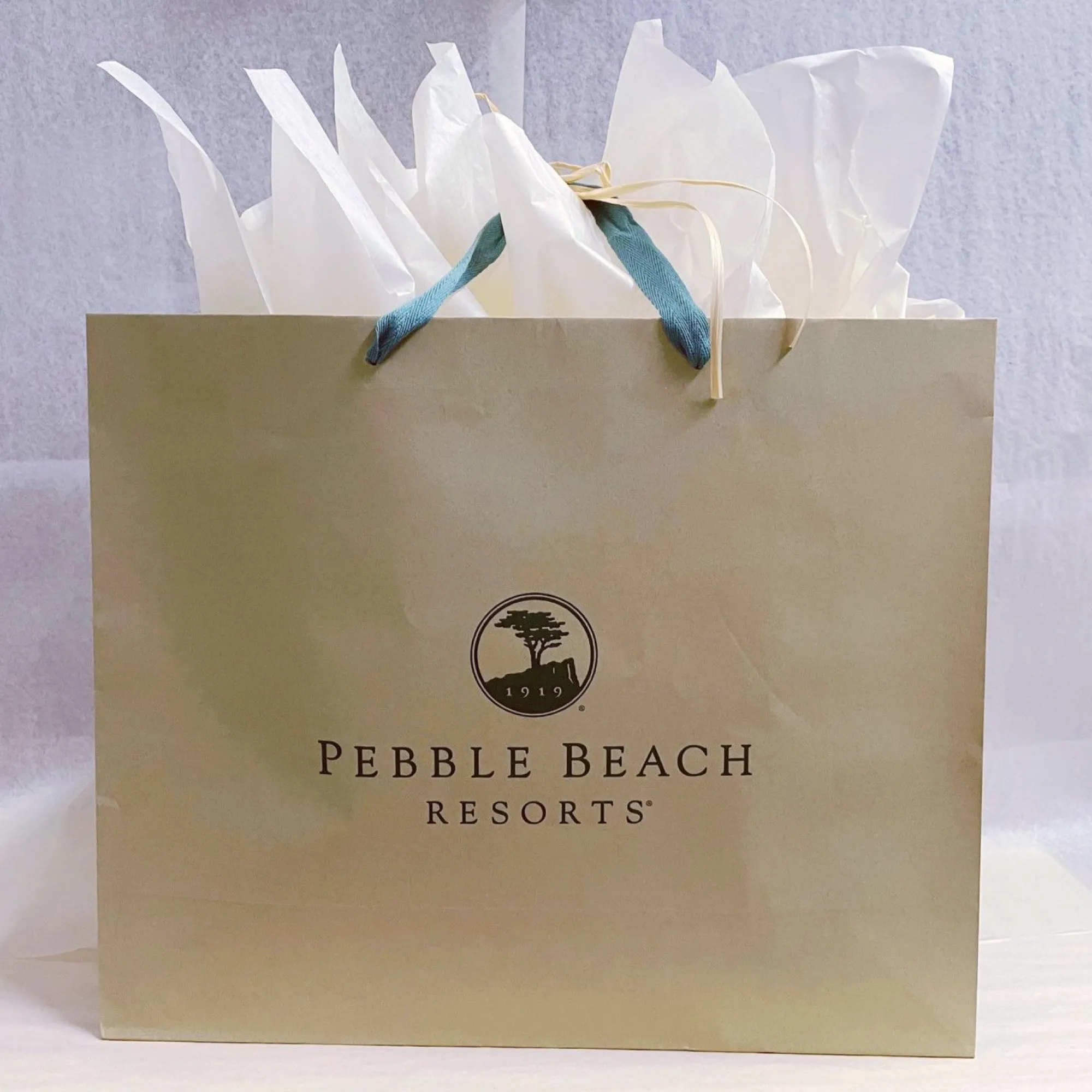 Pebble Beach Kraft Paper Gift Bag Sale