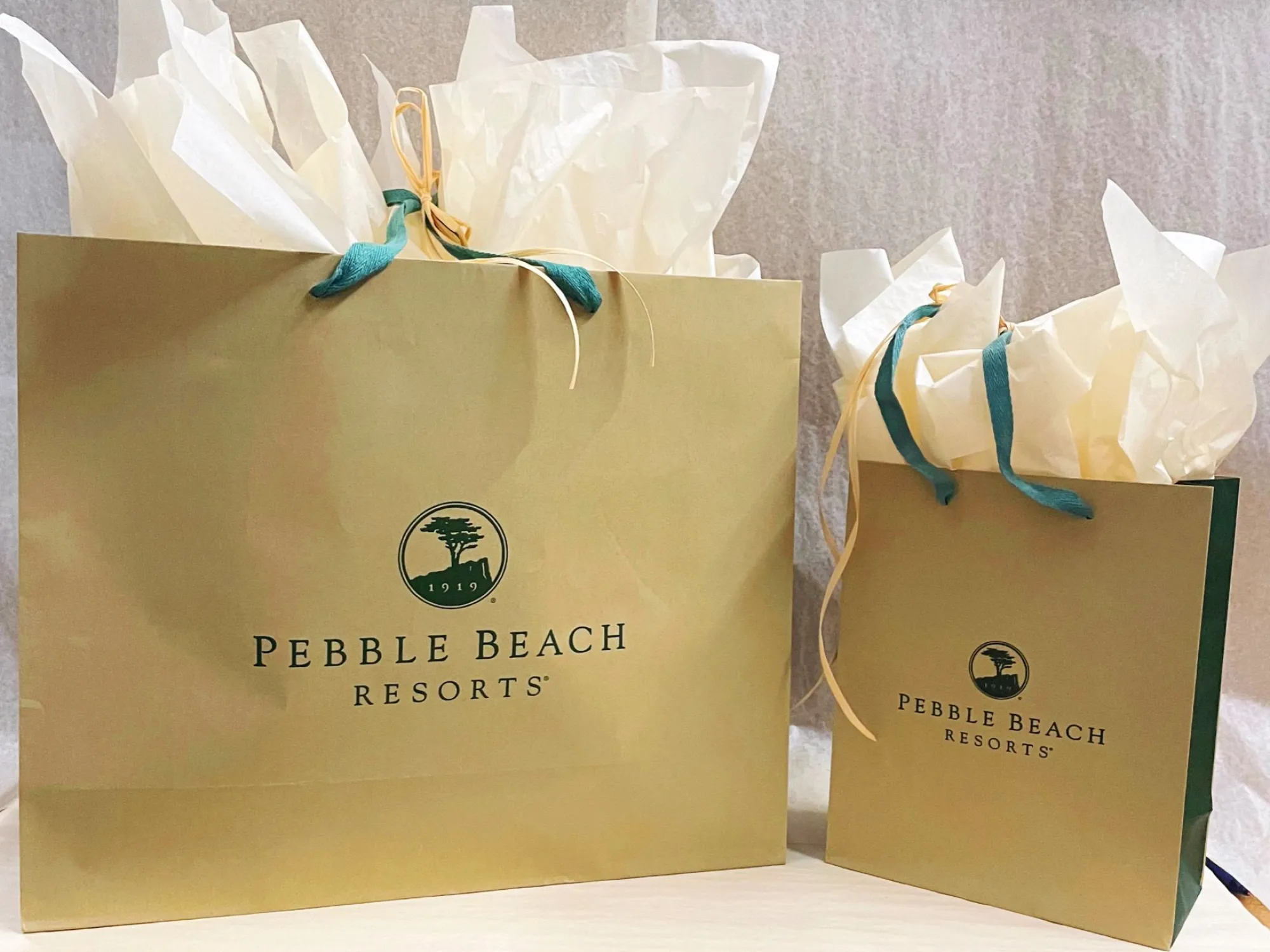 Pebble Beach Kraft Paper Gift Bag Sale