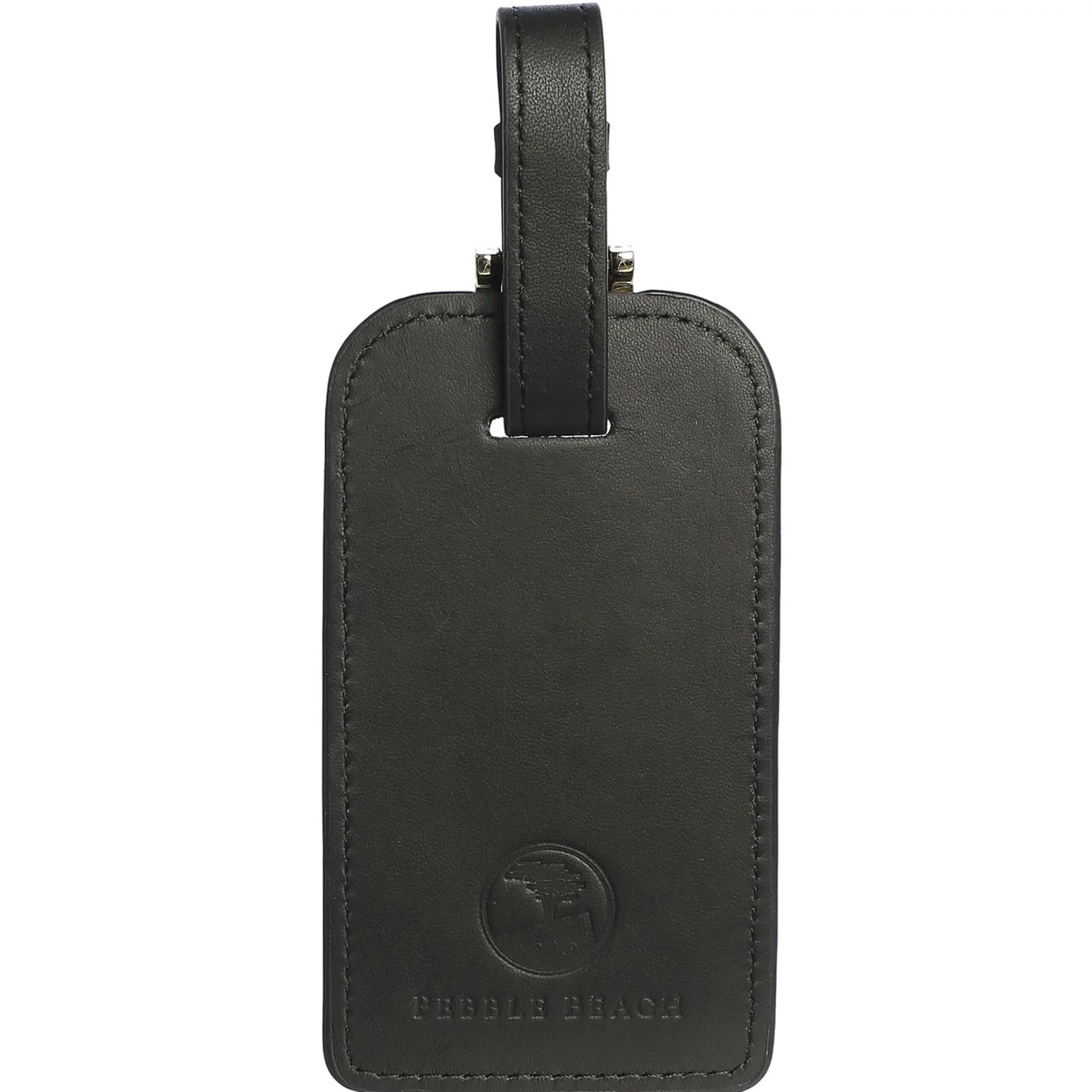 Pebble Beach Leather Luggage Tag Discount