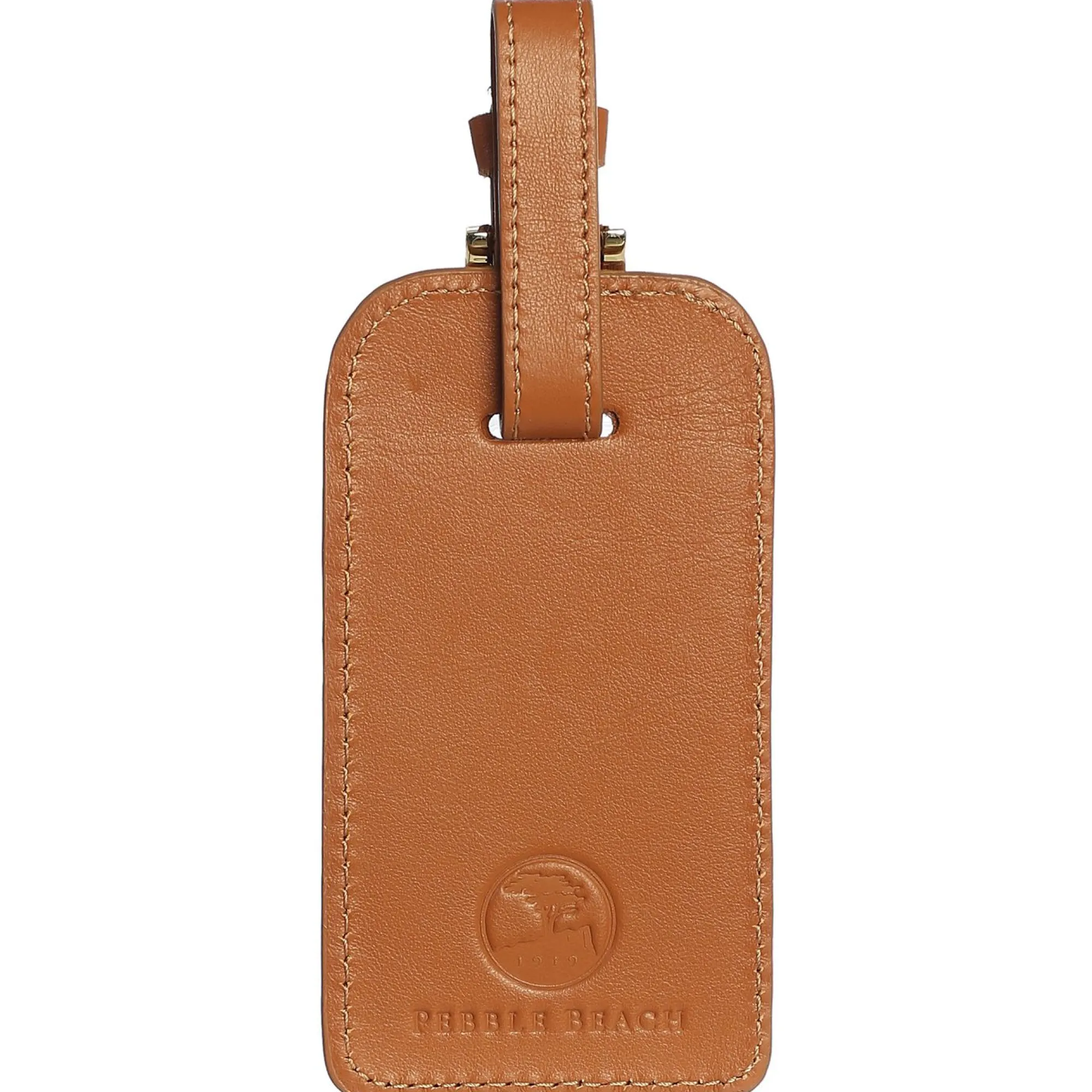 Pebble Beach Leather Luggage Tag Discount