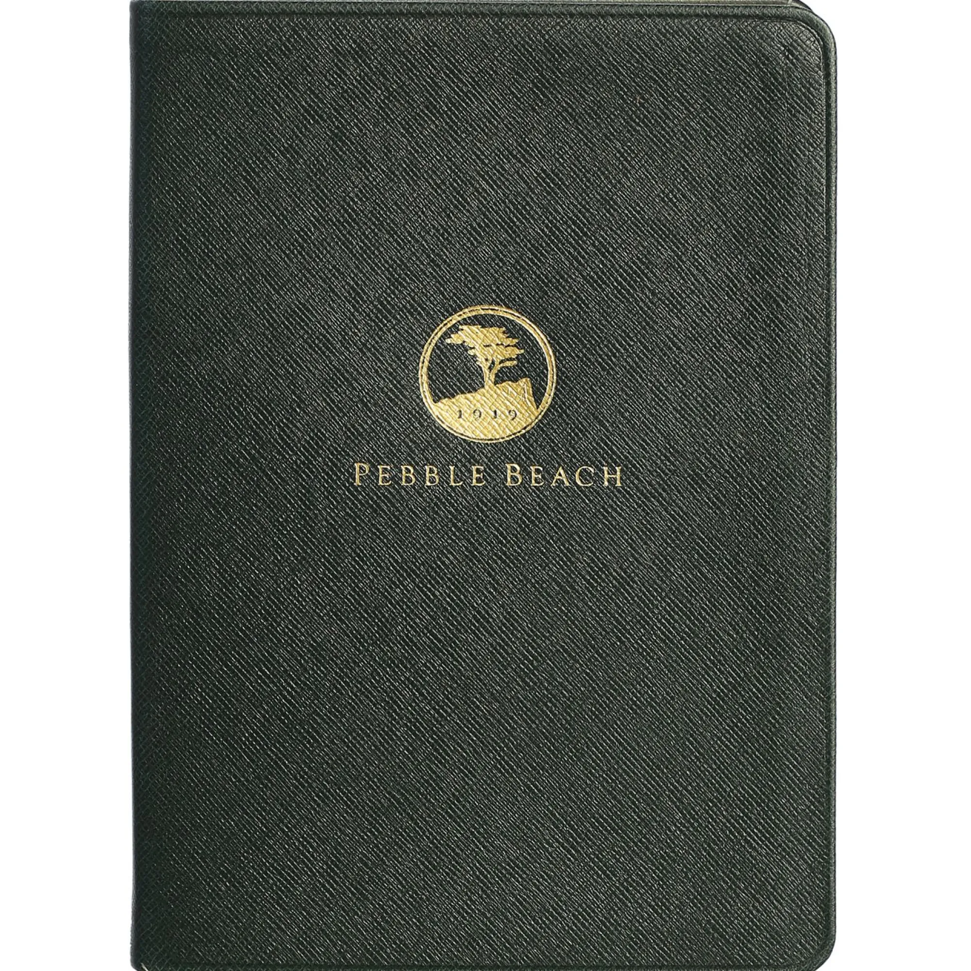 Pebble Beach Logo Leather Medium Notebook Sale