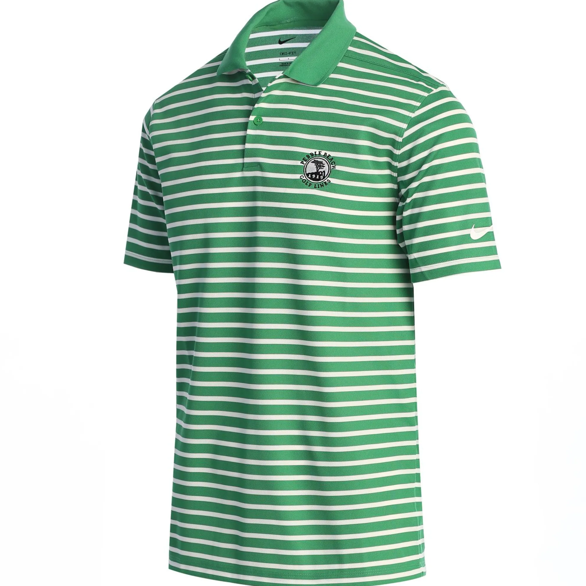 Pebble Beach Men's Dri-Fit Wide Stripe Polo By Nike Online