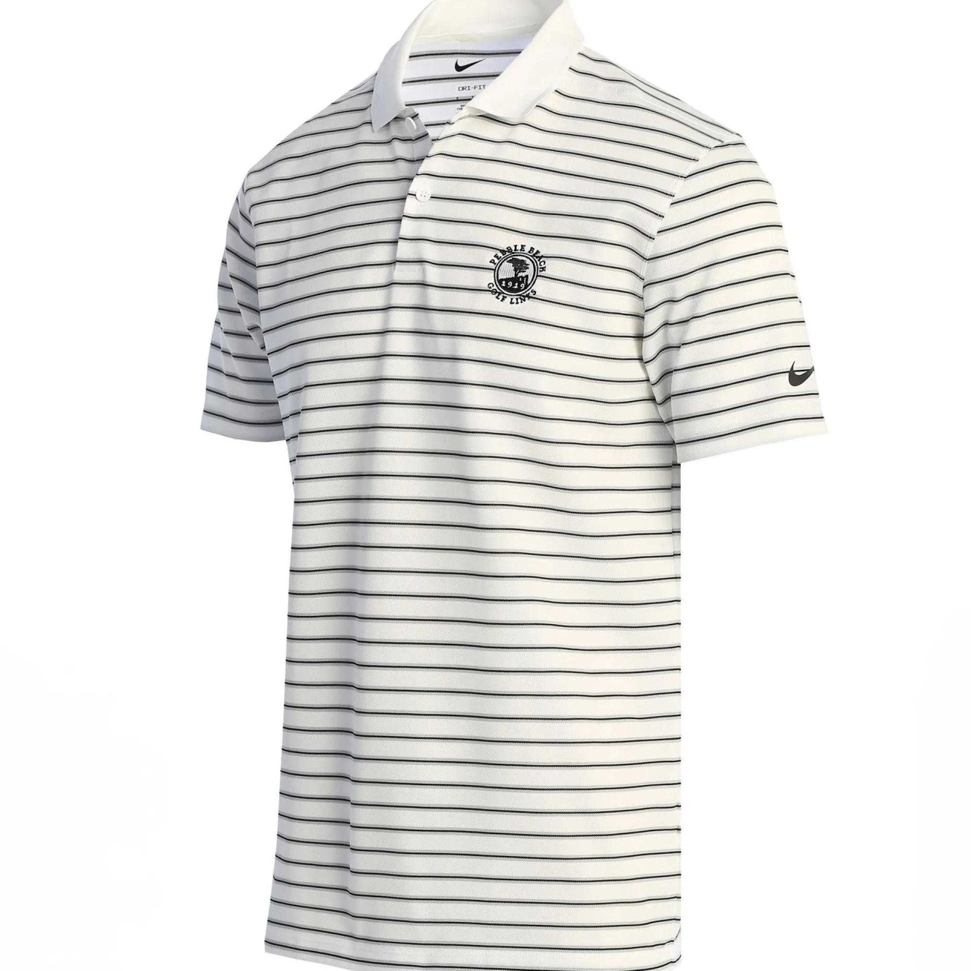 Pebble Beach Men's Dri-Fit Wide Stripe Polo By Nike Online