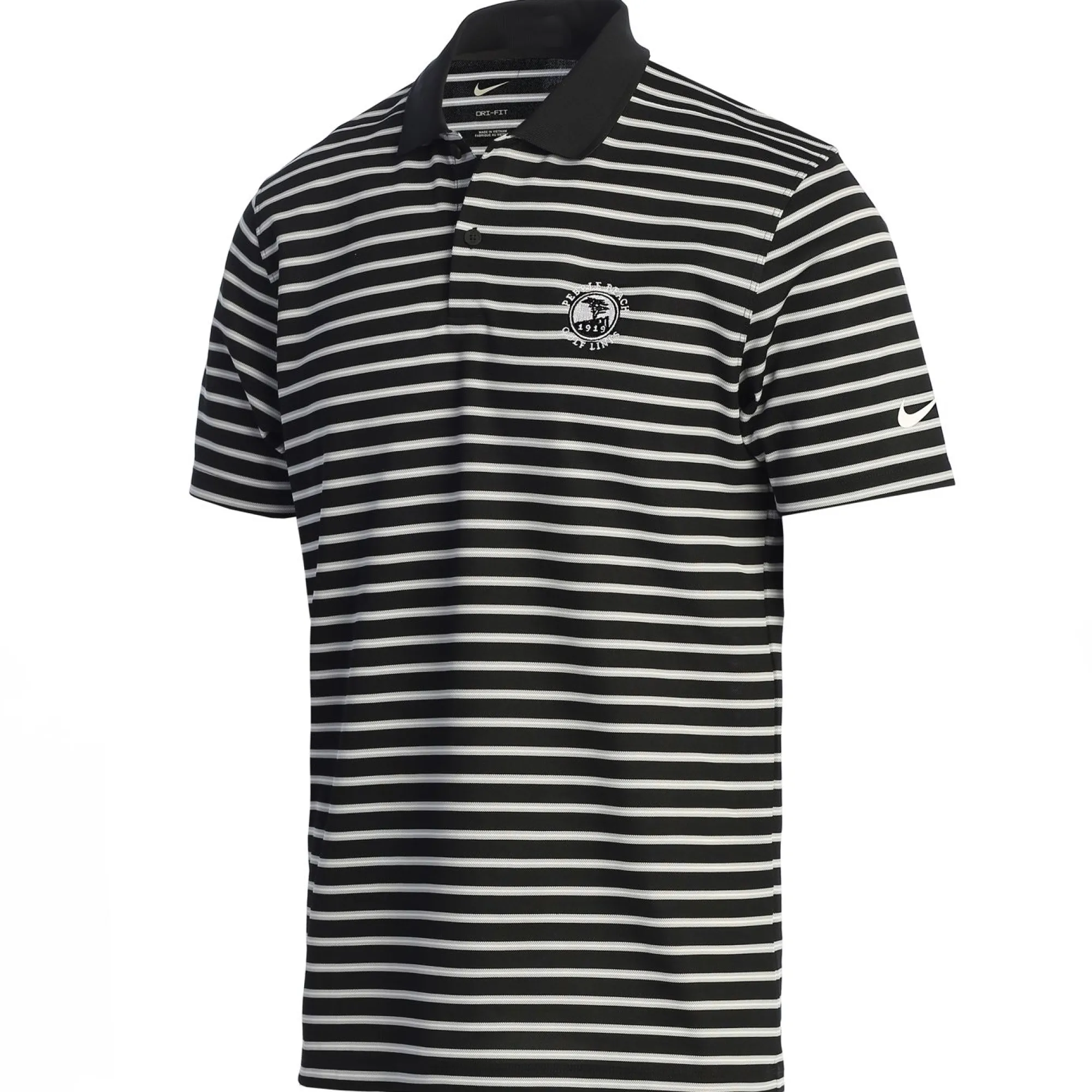 Pebble Beach Men's Dri-Fit Wide Stripe Polo By Nike Online