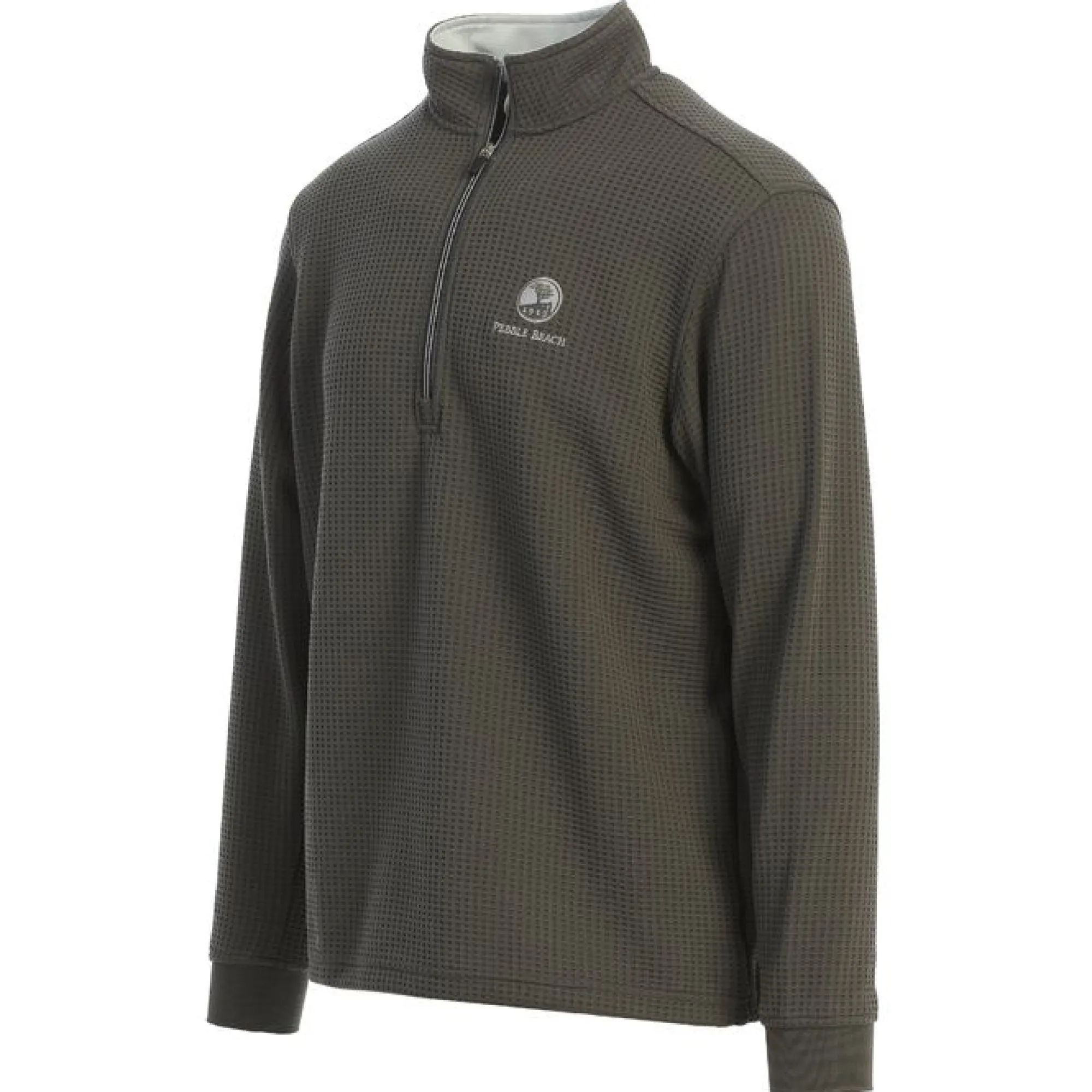 Pebble Beach Men's Golf Optic 1/4 Zip By Straight Down Best