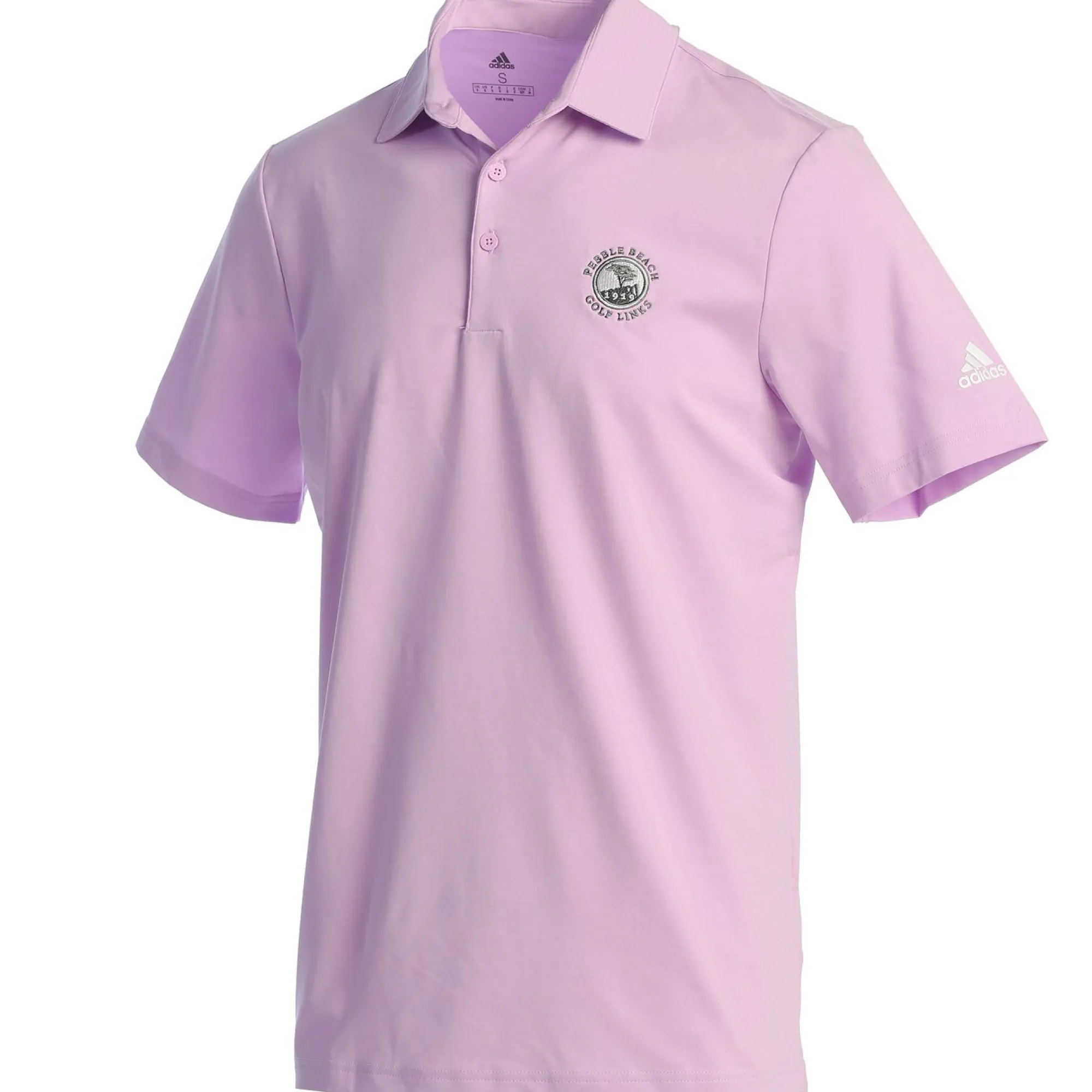 Pebble Beach Men's Ultimate365 Lilac Polo By Adidas Fashion