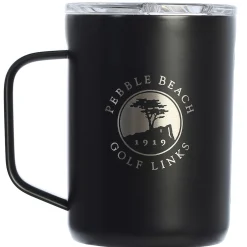 Pebble Beach 16Oz Classic Travel Mug By Corkcicle Black Clearance