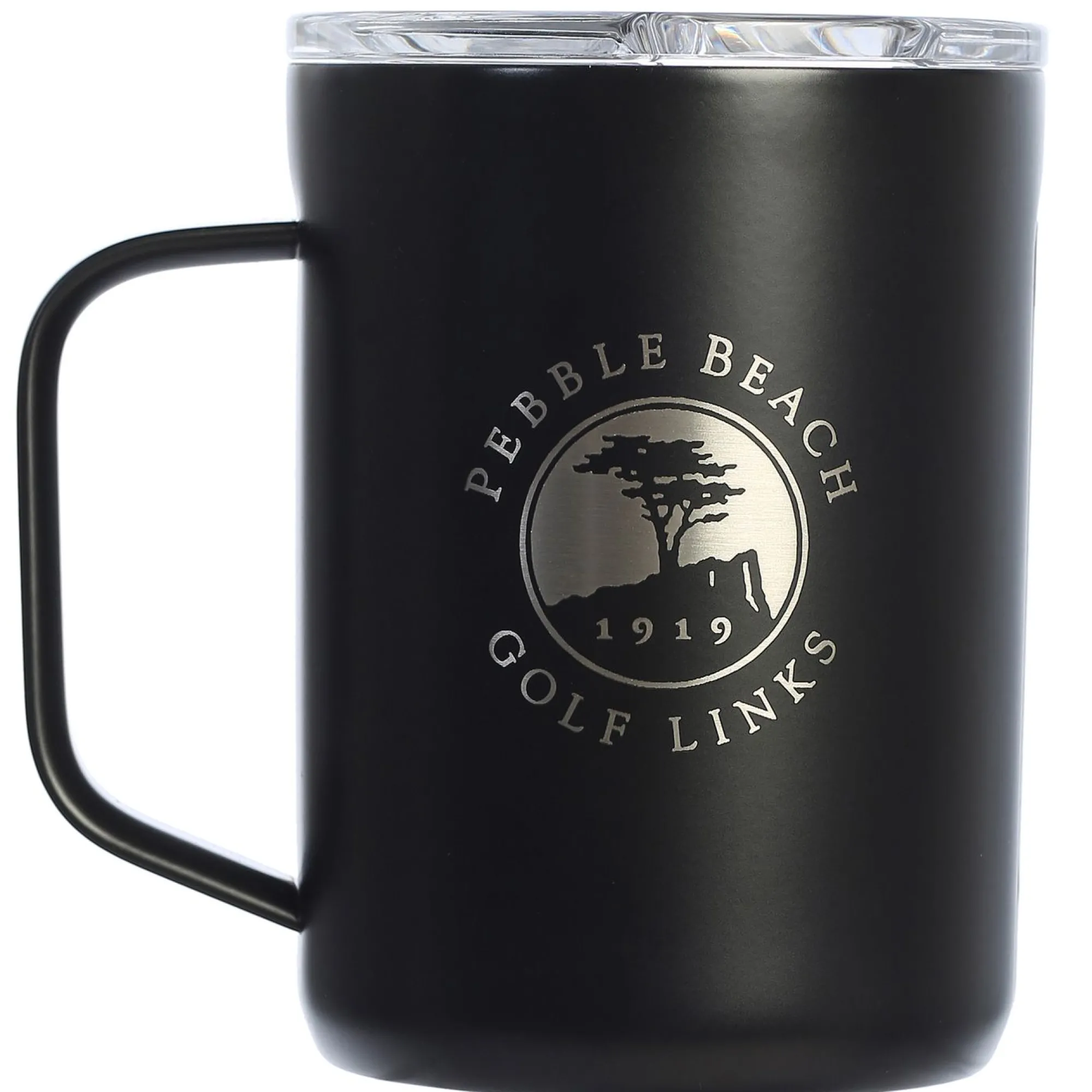 Pebble Beach 16Oz Classic Travel Mug By Corkcicle Black Clearance