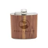 Pebble Beach 6Oz Wood Flask By Woodchuck Clearance