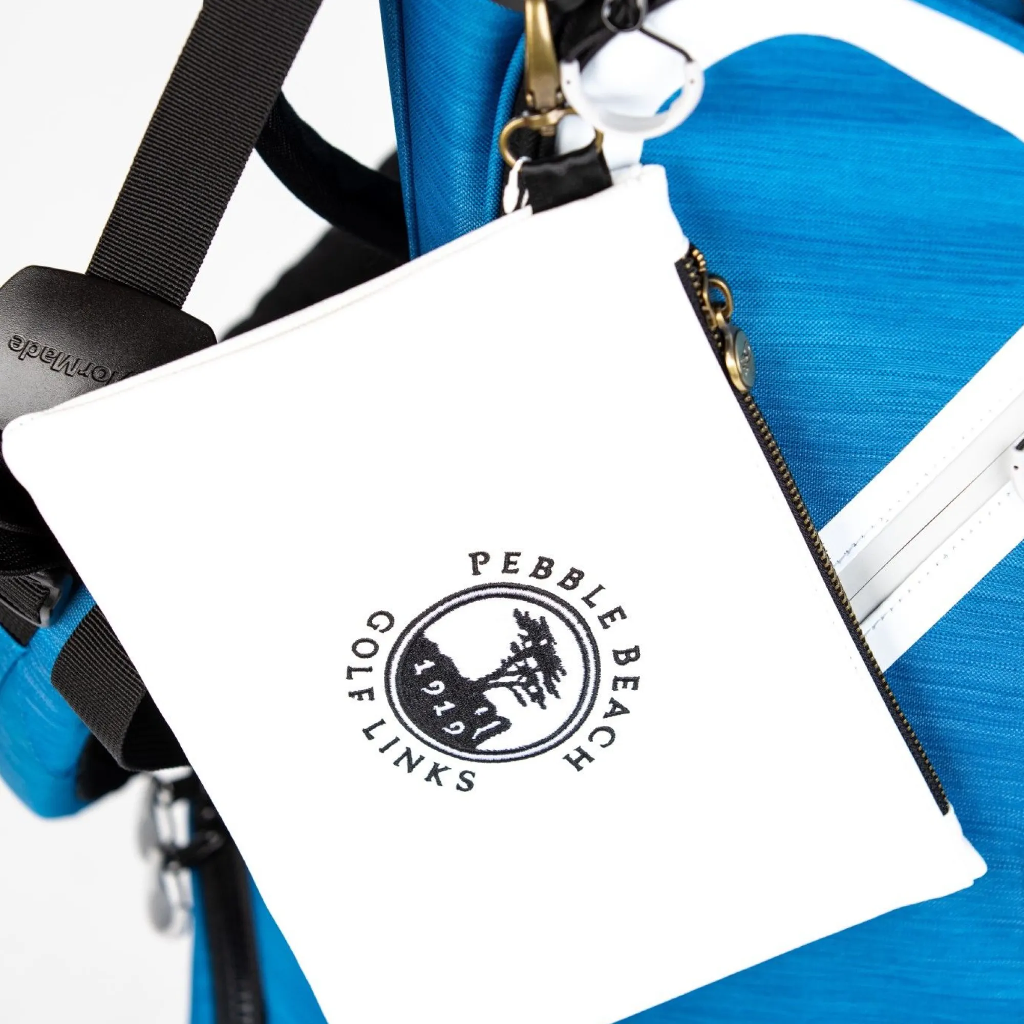 Pebble Beach Premium Zipper Tote Bag By Prg Fashion