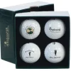 Pebble Beach Resorts Four Course Golf Ball Set By Taylormade Sale