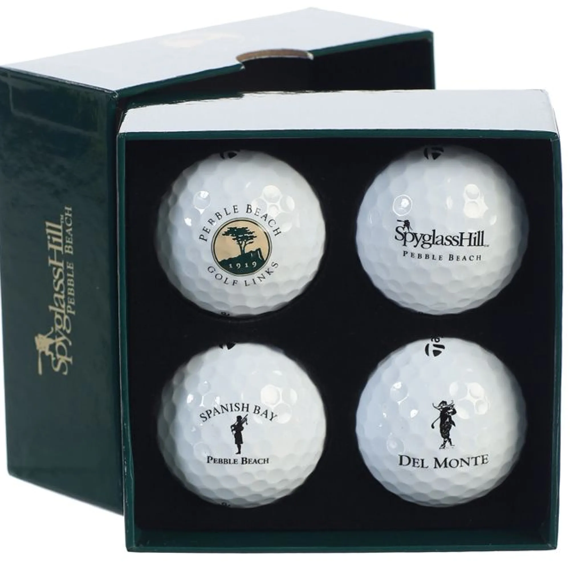 Pebble Beach Resorts Four Course Golf Ball Set By Taylormade Sale