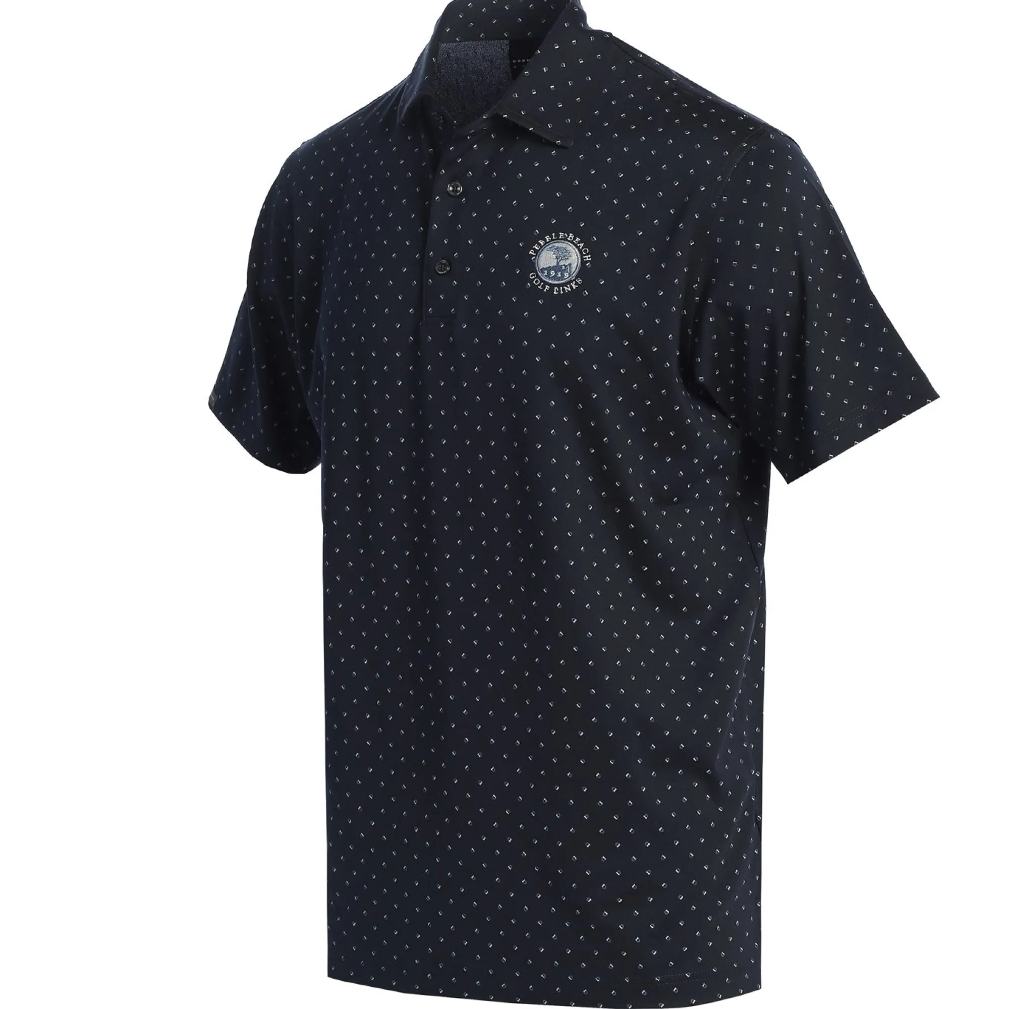Pebble Beach Signature Dot Performance Polo By Dunning Hot