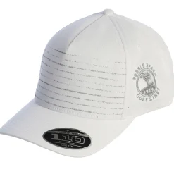 Pebble Beach Slats Logo Snap Back Hat By Travis Mathew New
