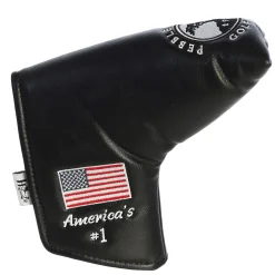 Pebble Beach Solid Blade Putter Cover By Prg Hot