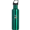Pebble Beach Stainless Steel Etched Water Bottle Green Hot