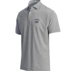 Pebble Beach Striped Polo By Peter Millar Online