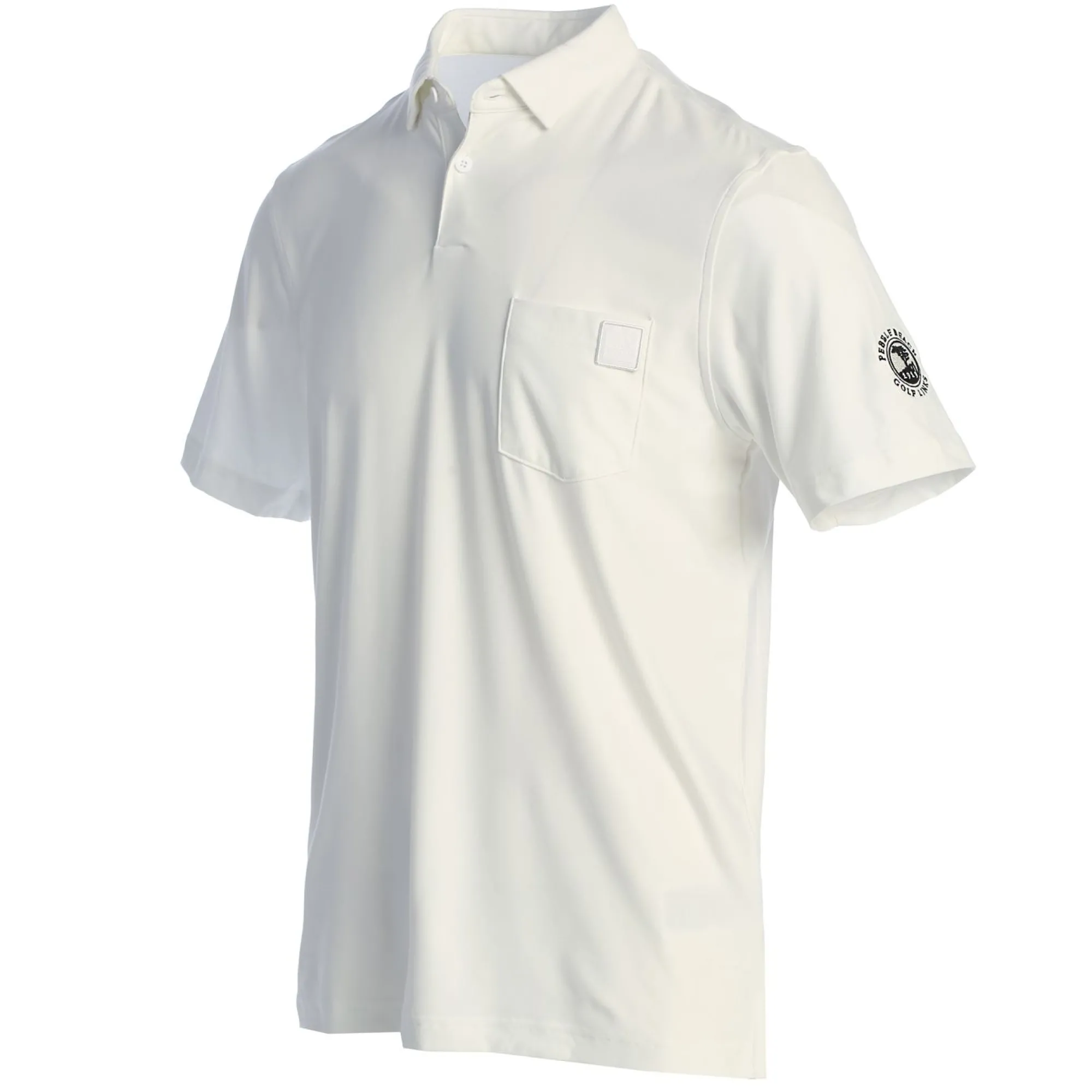 Pebble Beach Summer Whites Go-To Pocket Polo By Adidas Sale