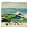 Pebble Beach 7Th Hole Marble Coaster By Art And Stone Best