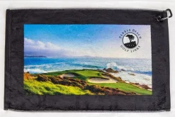 Pebble Beach 7Th Hole Photo Golf Towel Hot