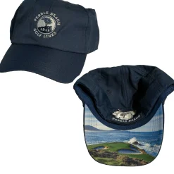 Pebble Beach 7Th Hole Picture Brim Hat By Antigua Sale