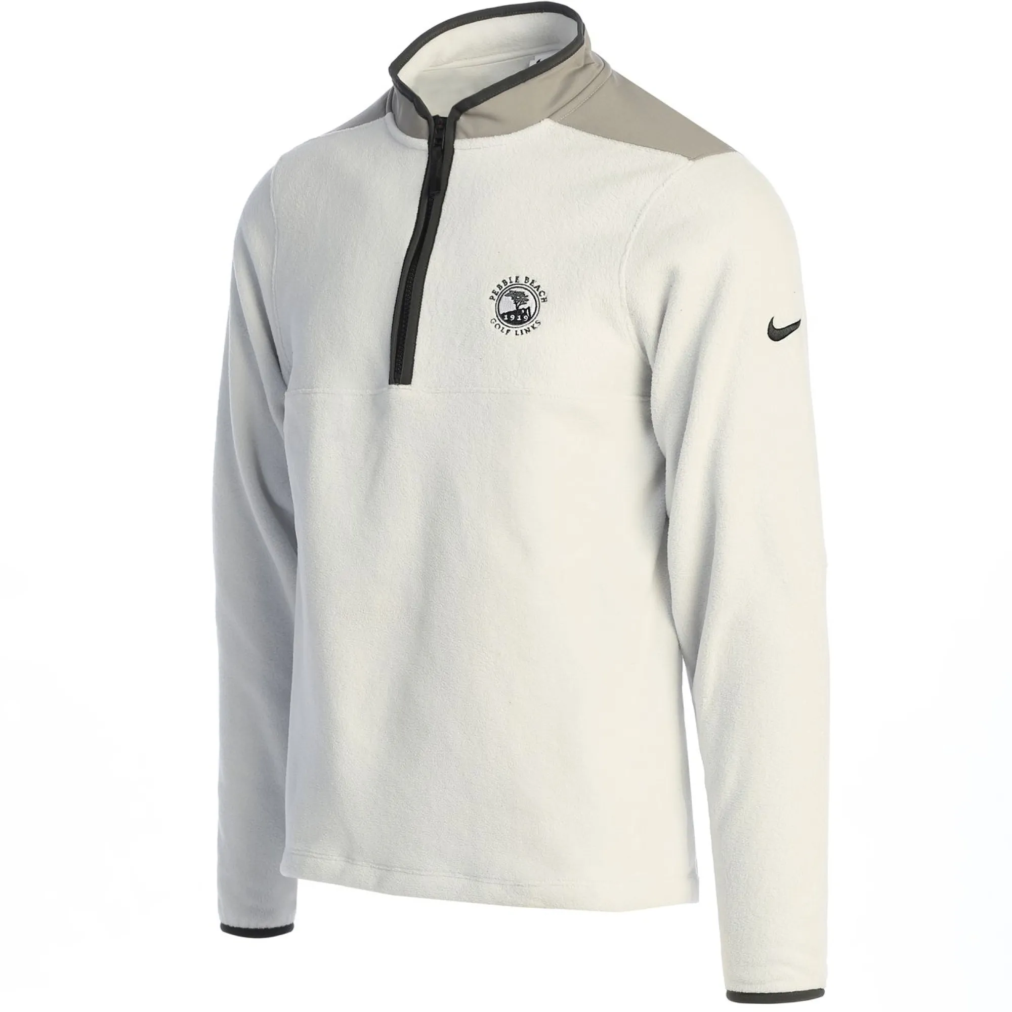 Pebble Beach Therma-Fit Fleece 1/2 Zip Photon Dust Pullover By Nike Online